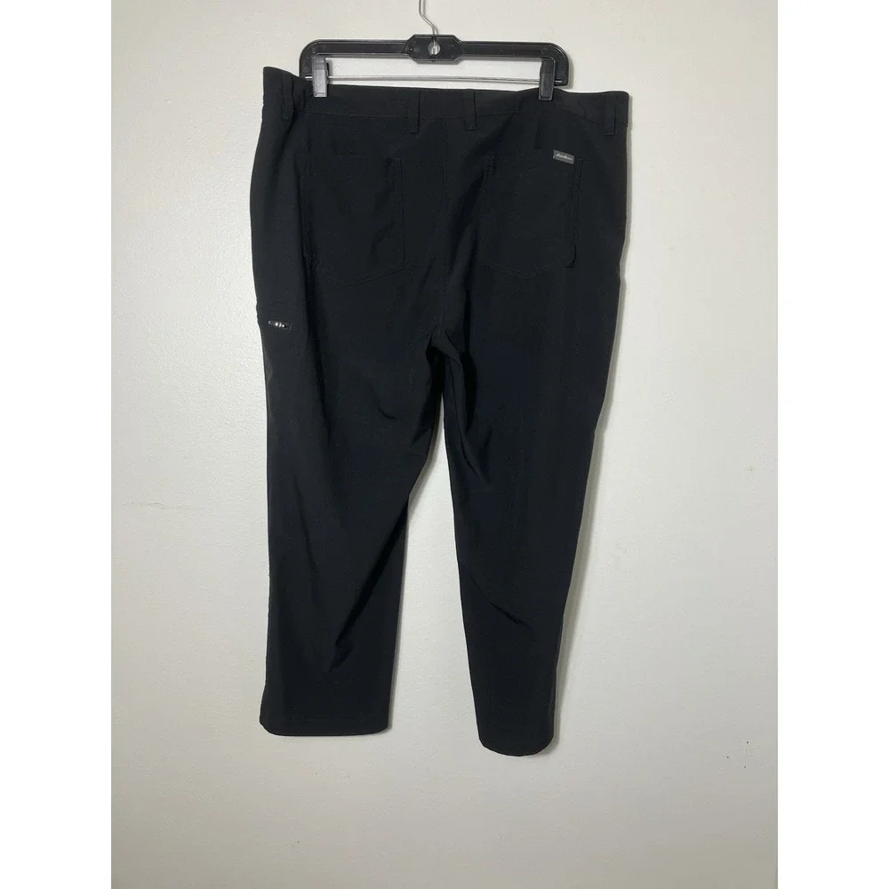 Eddie Bauer Pants Womens 16 Stretch Ripstop Crop Drawstring Hiking Mesh‎ Pockets